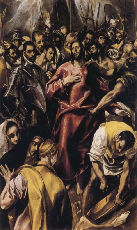 El Greco The Despoiling of Christ china oil painting image